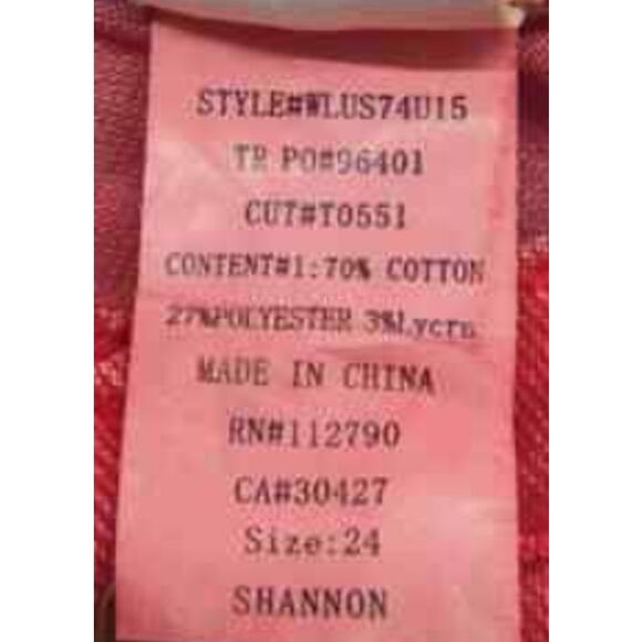 True Religion Skinny Corduroy Mid Rise Distressed Pants Women's 31 - Picture 9 of 11